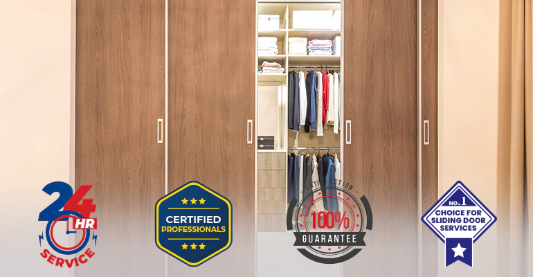Sliding Closet Door Track & Hardware Installation North Miami Beach