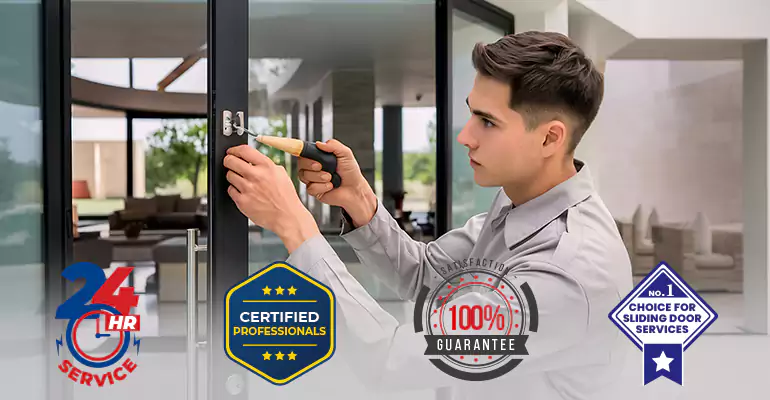 Andersen Sliding Door Latch Replacement in North Miami Beach