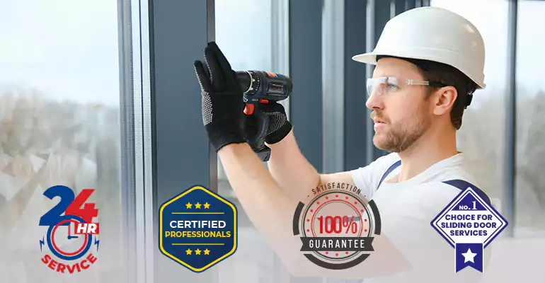 Sliding Glass Door Pin Lock Installation in North Miami Beach