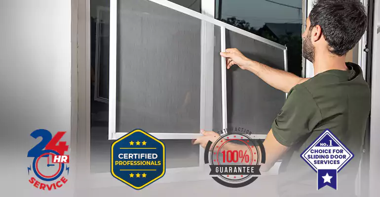 Sliding Screen Door Frame Repair in North Miami Beach