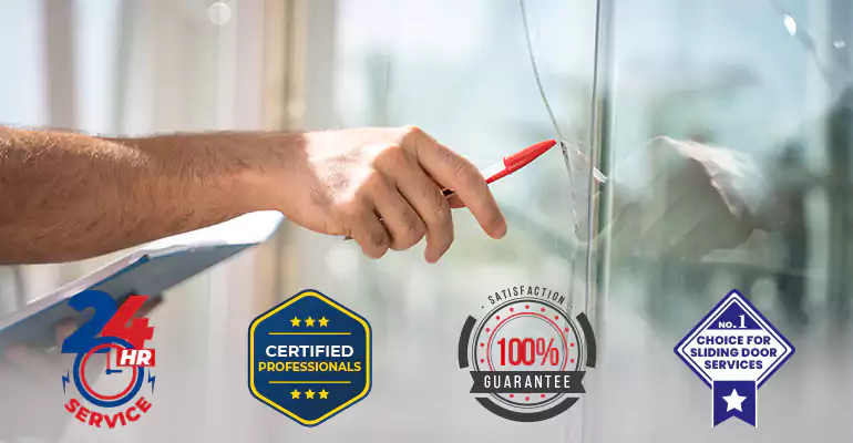 Sliding Glass Door Track Repair in North Miami Beach