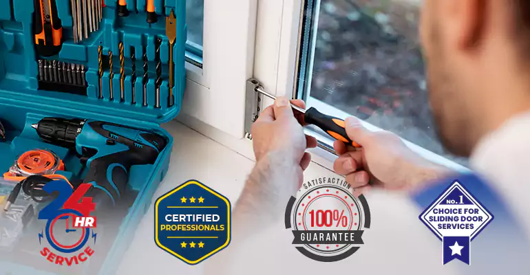Sliding Patio Door Squeaks Repair Near Me in North Miami Beach
