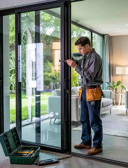 Professional Sliding Glass Door Lock Installation in North Miami Beach, FL